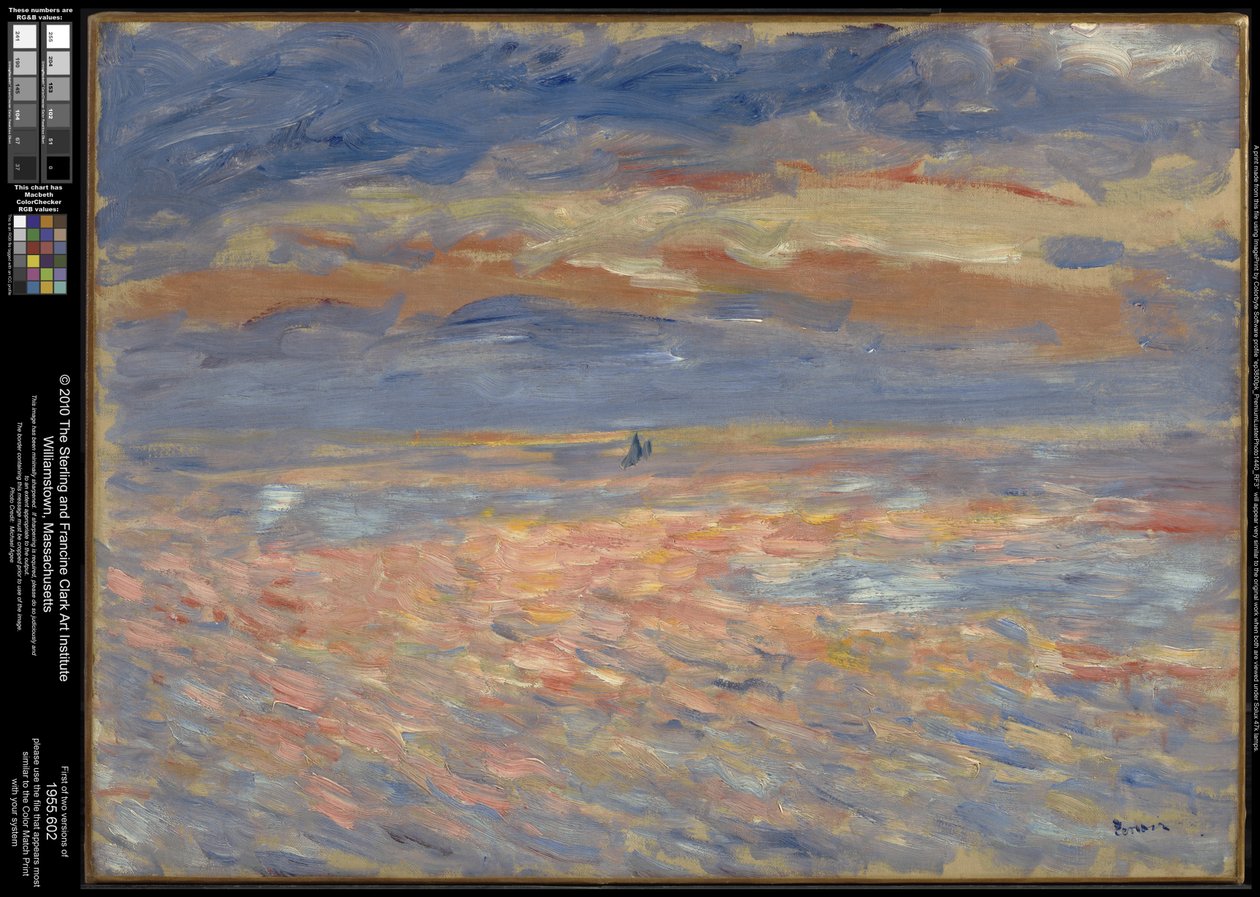 Tramonto da Pierre-Auguste Renoir