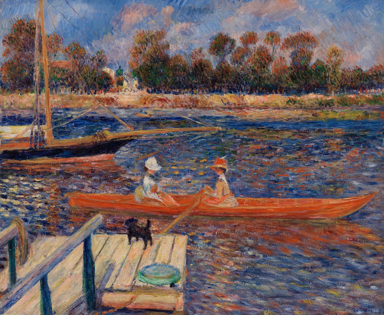 La Senna ad Argenteuil da Pierre-Auguste Renoir
