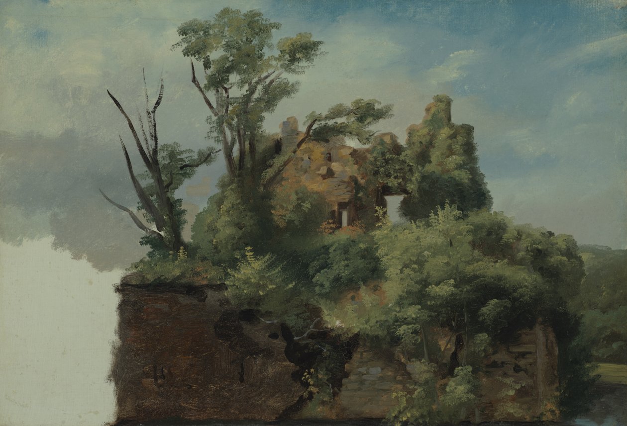 Paesaggio con rovine da Pierre-Henri de Valenciennes