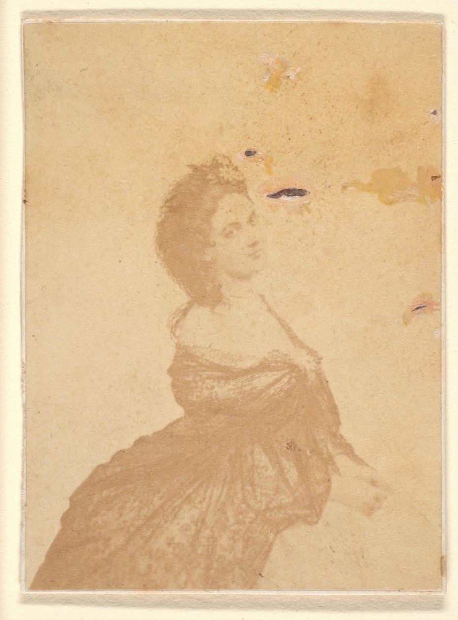 Der Spitzenumhang da Pierre-Louis Pierson