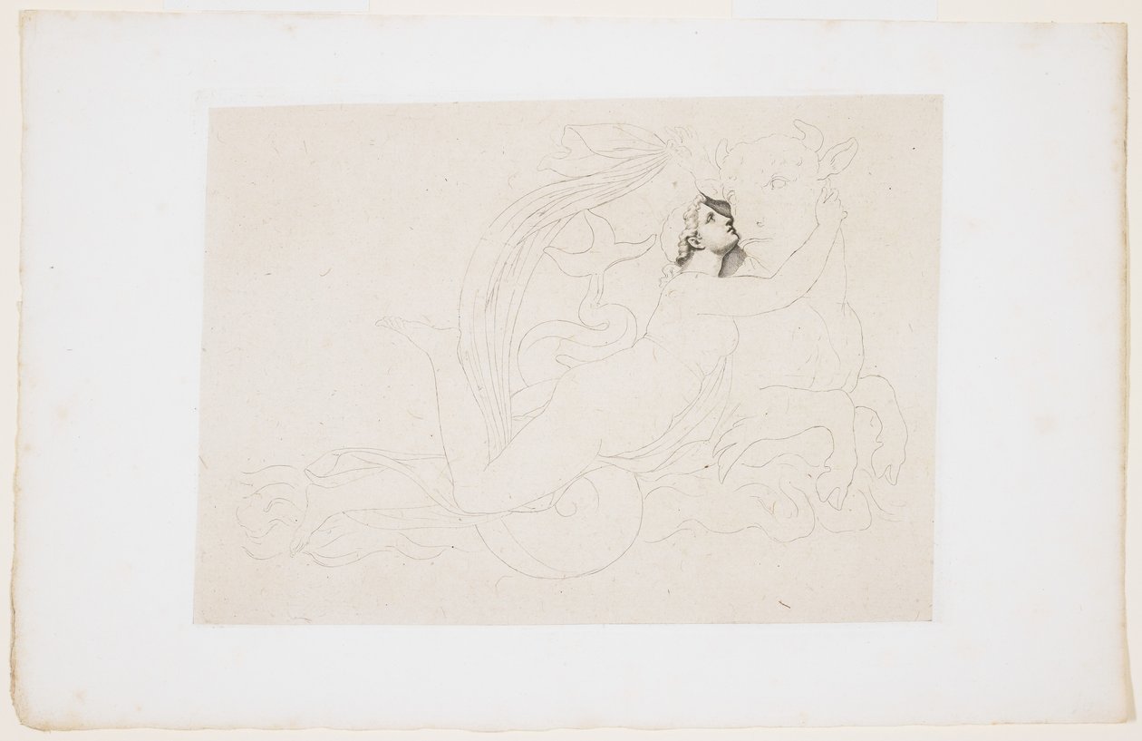 Il rapimento di Europa da Pierre Paul Prudhon