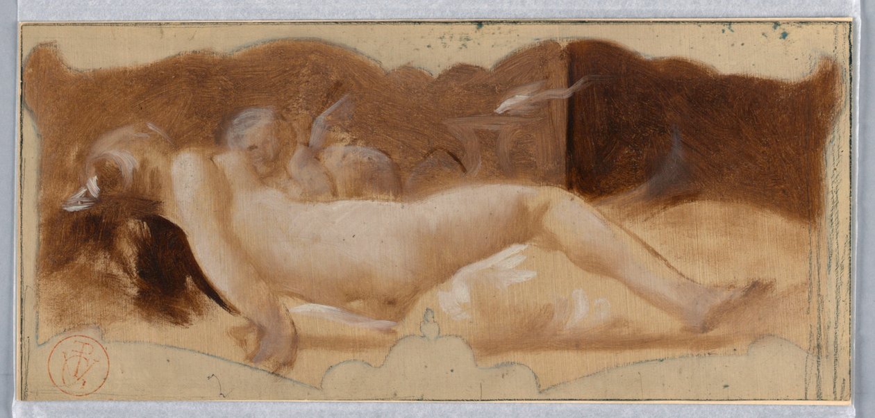 Disegno (Francia), fine del XIX secolo da Pierre-Victor Galland