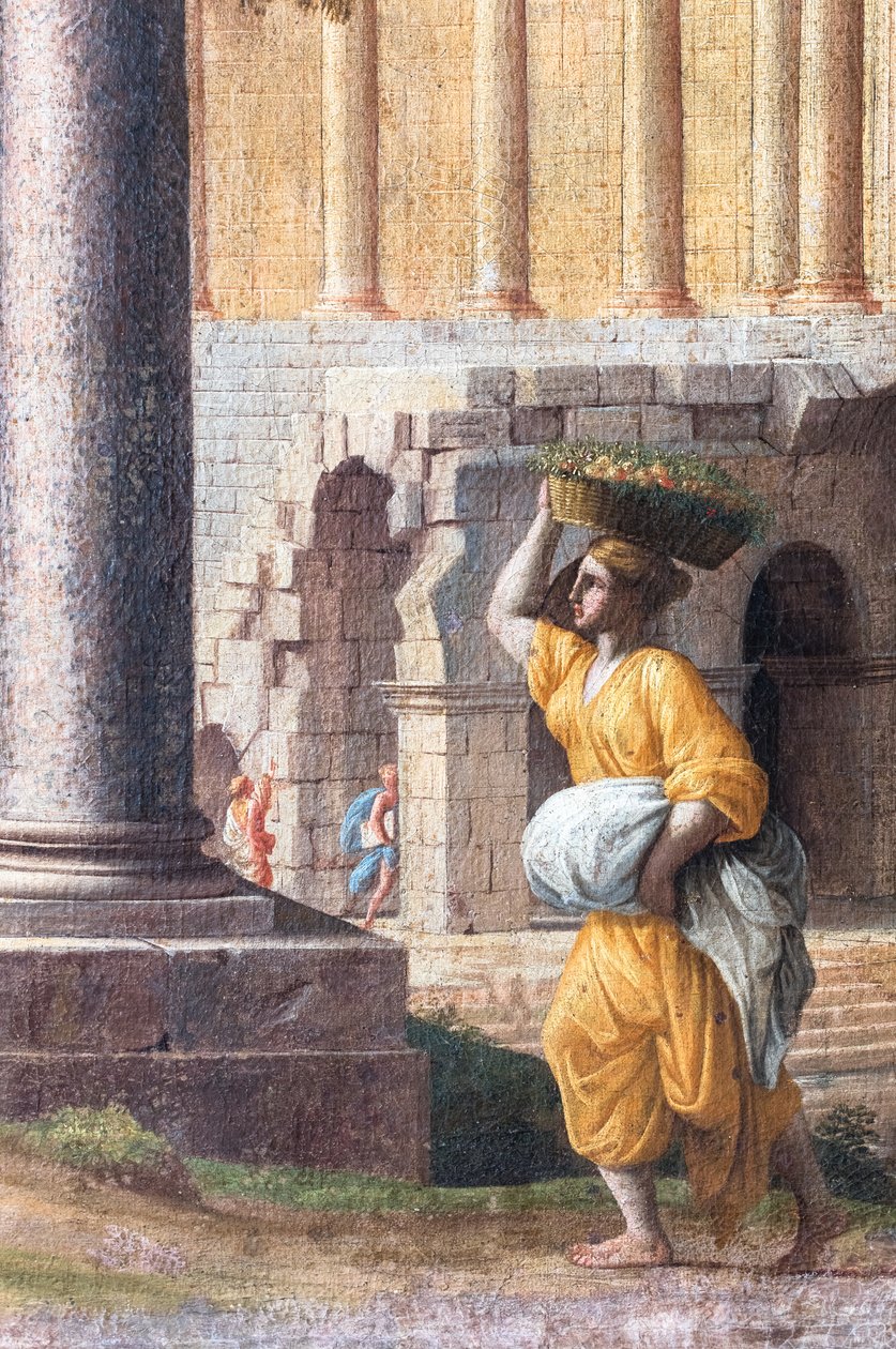 Paesaggio con antiche rovine da Pierre (1612-88) Lemaire