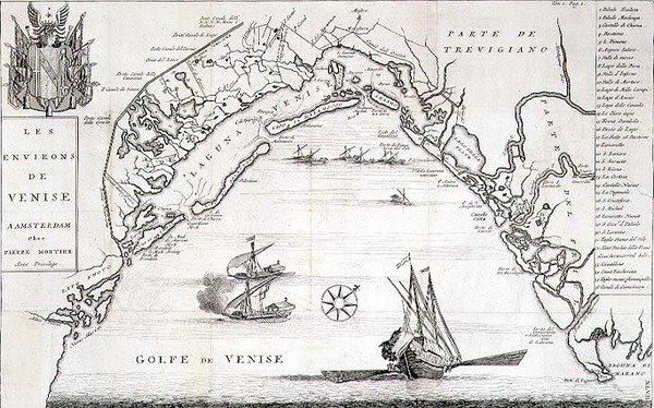 I dintorni di Venezia da Pierre  Mortier
