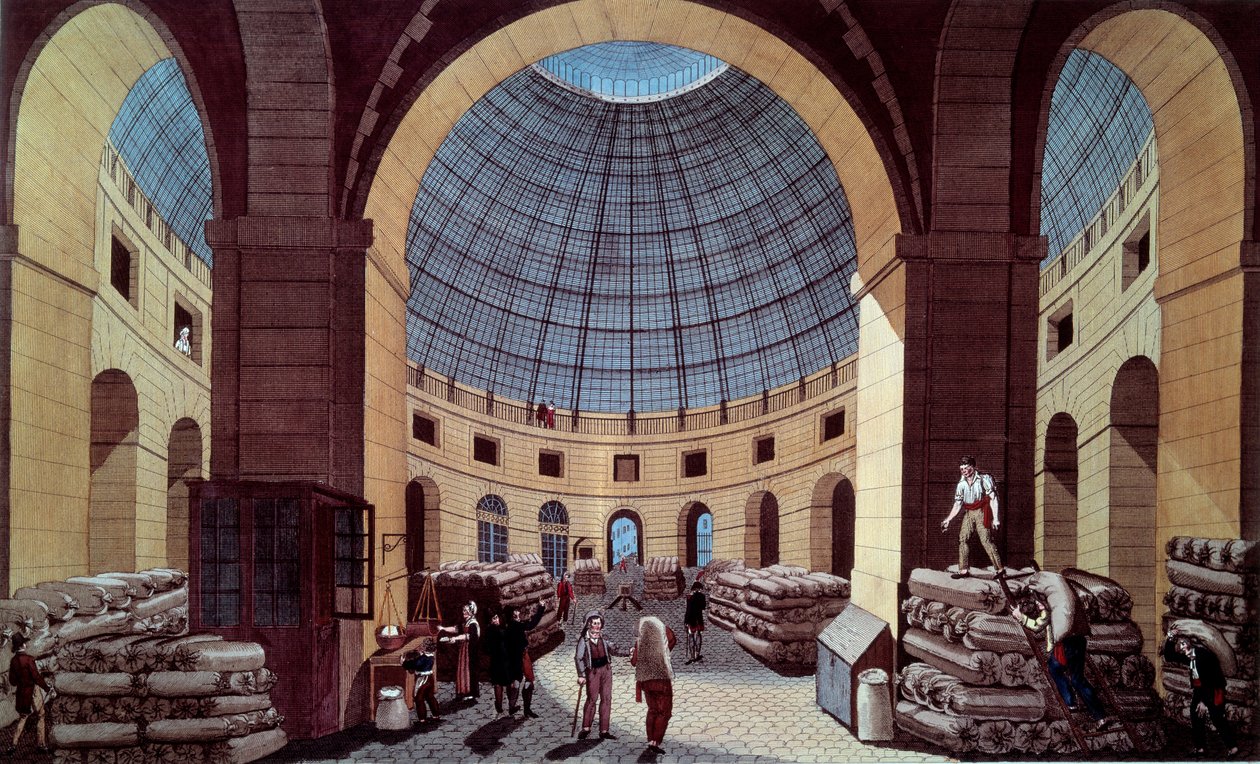 Veduta della Halle au blé, situata sull