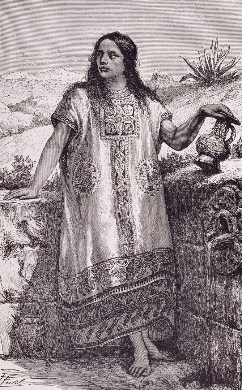 Giovane Ragazza Tolteca, da 
