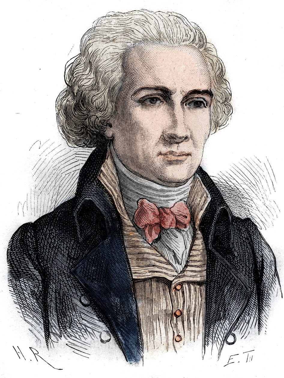 Ritratto di Jean Etienne Marie Portalis. Giurista e politico francese (1746-1807) basato sul dipinto di Pierre Gautherot da Pierre (after) Gautherot