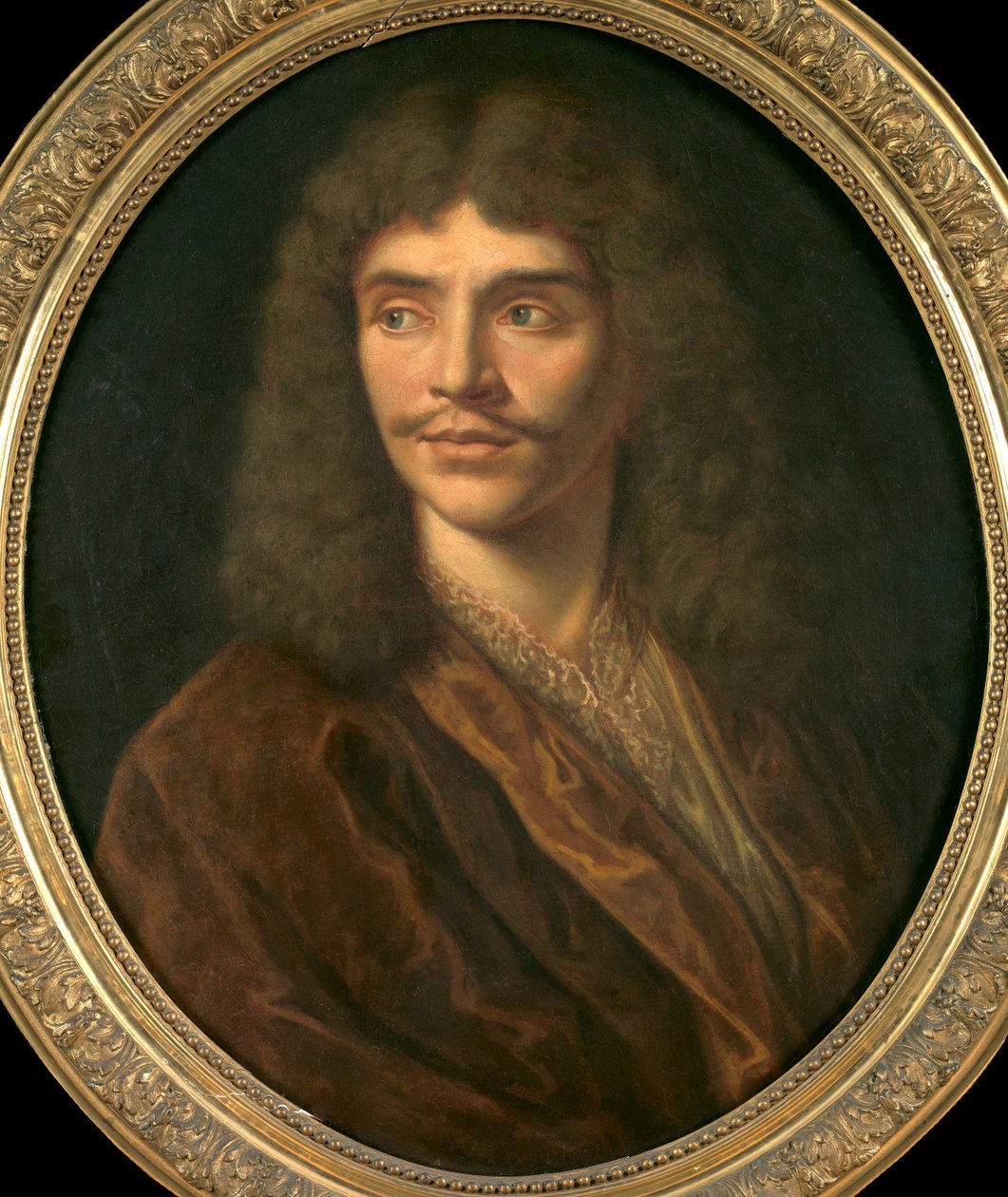 Ritratto di Moliere da Pierre (follower of) Mignard
