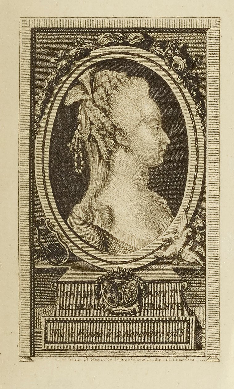 Maria Antonietta, Regina da Pierre Adrien Le Beau
