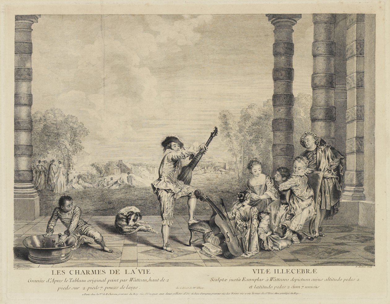 I piaceri della vita da Pierre Alexandre Aveline