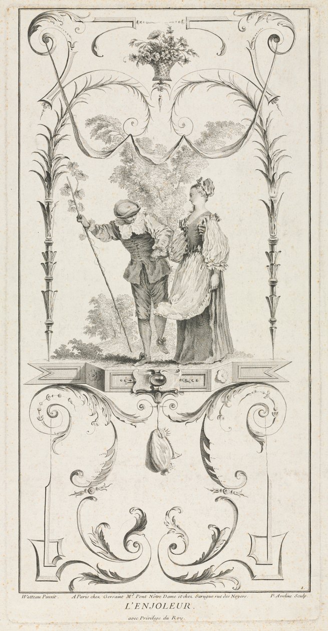 Il Coaxer, Arabesco da Pierre Alexandre Aveline