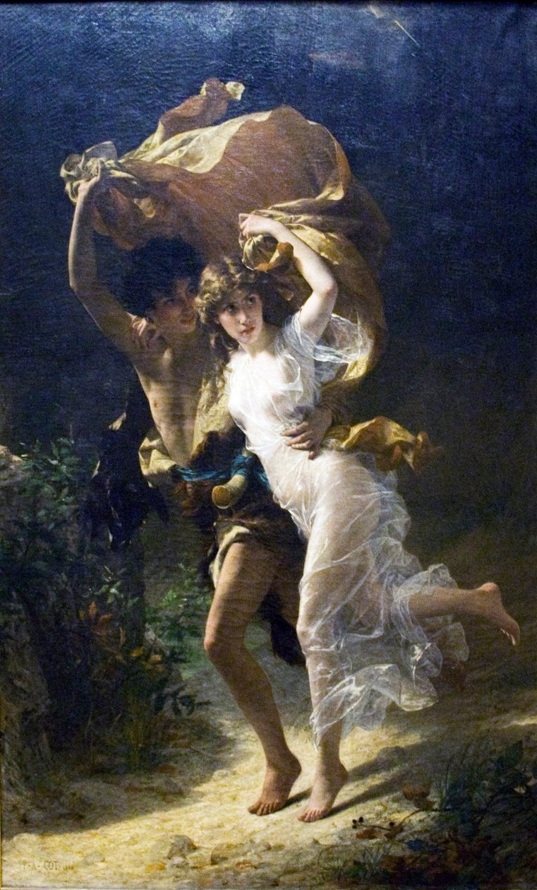 La tempesta da Pierre Auguste Cot