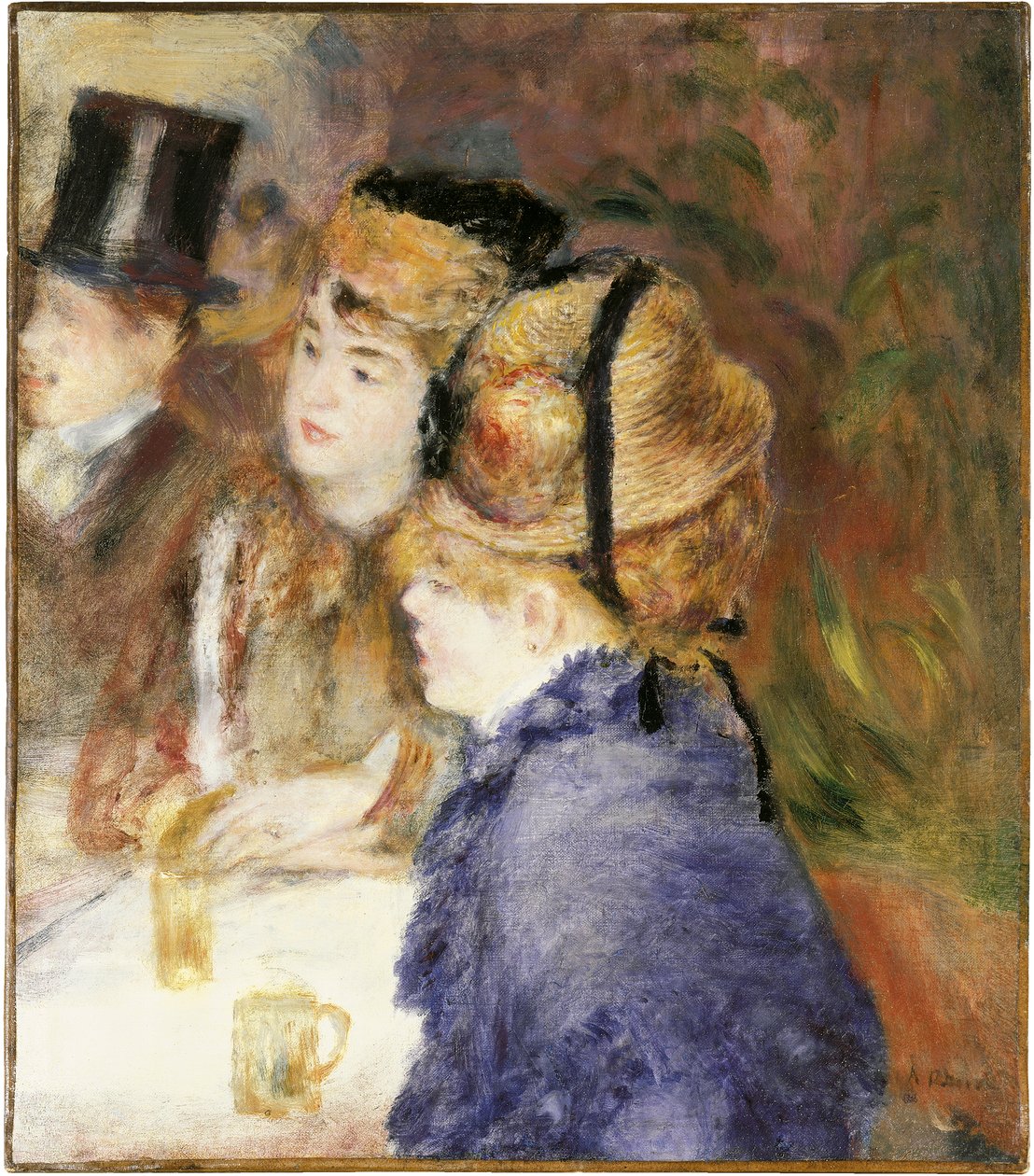 Al caffè da Pierre Auguste Renoir