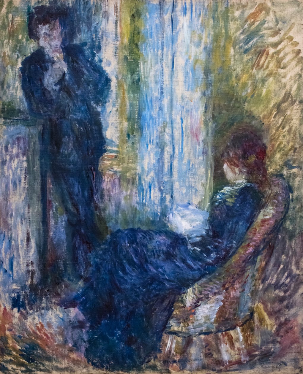 Al camino da Pierre Auguste Renoir