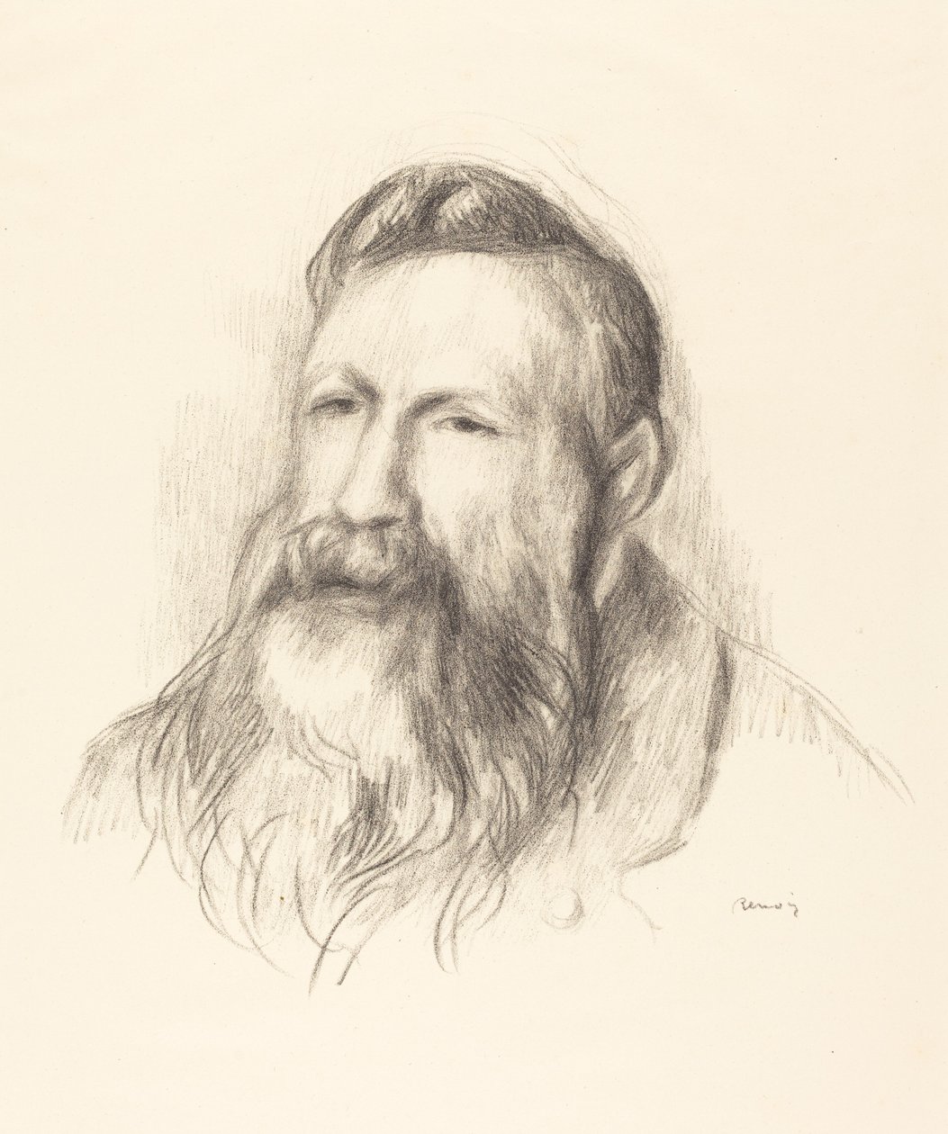 Auguste Rodin da Pierre Auguste Renoir