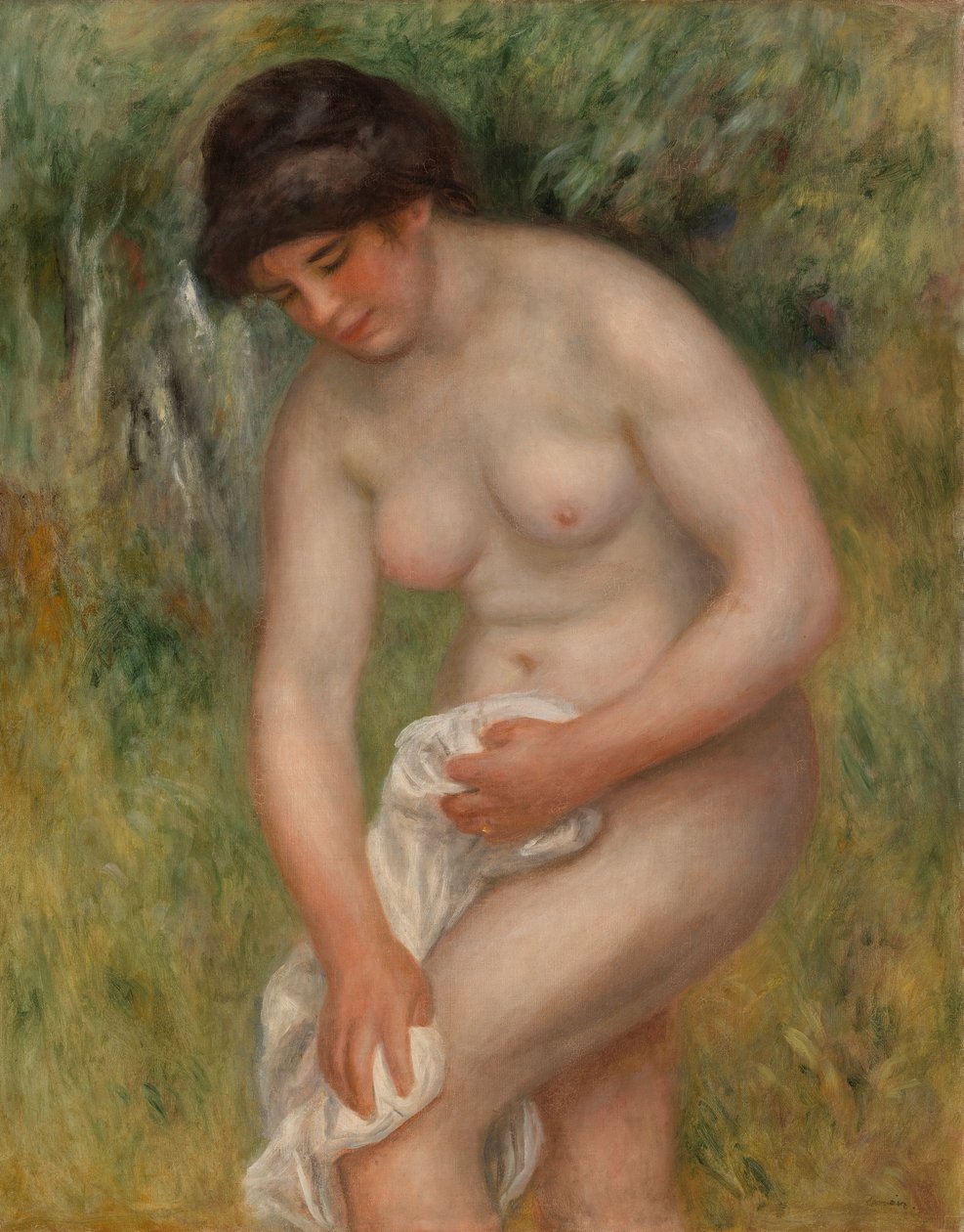 Bagnante che si asciuga da Pierre Auguste Renoir