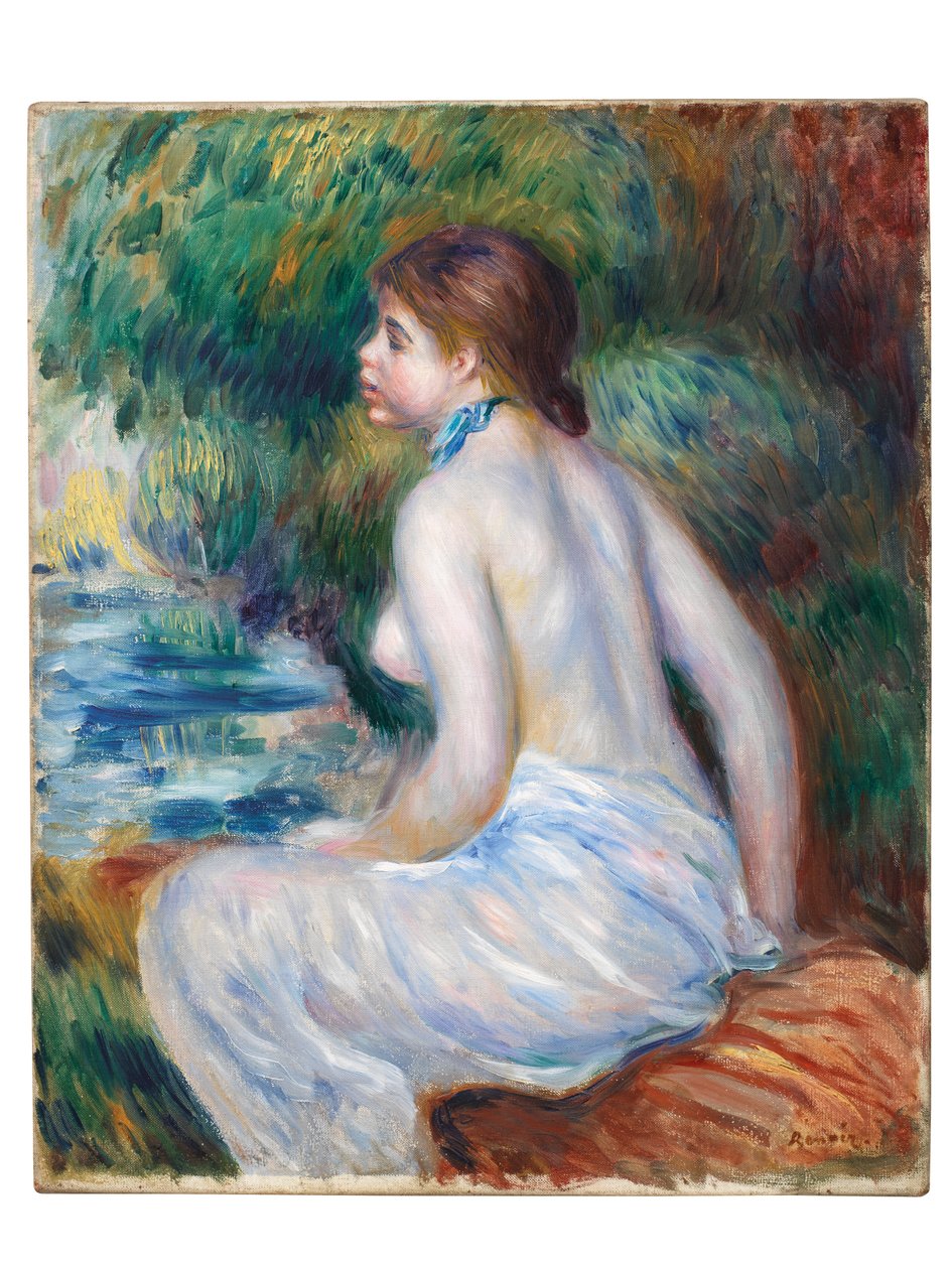 Bagnante seduta da Pierre Auguste Renoir