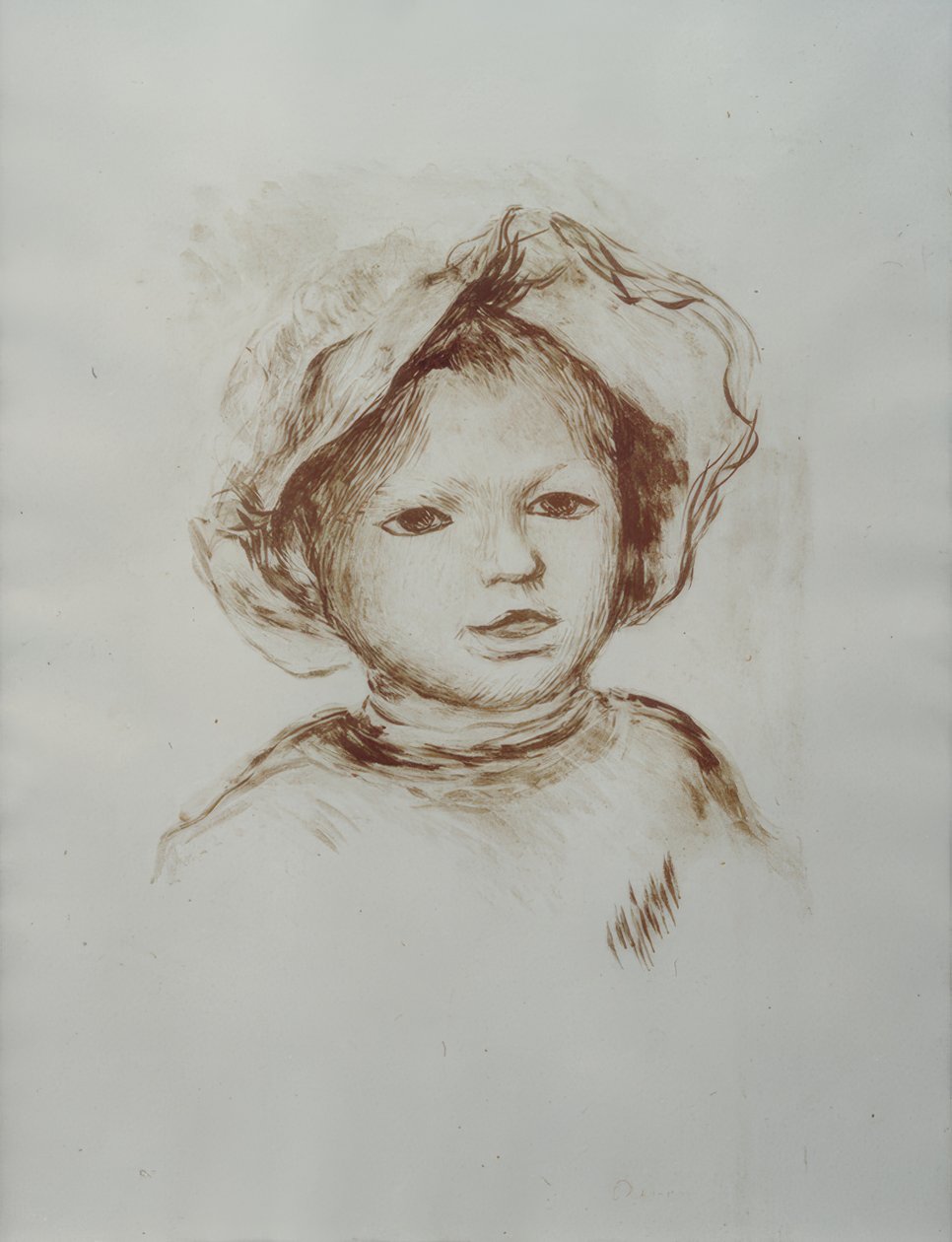Ritratto di Pierre Renoir da Pierre Auguste Renoir