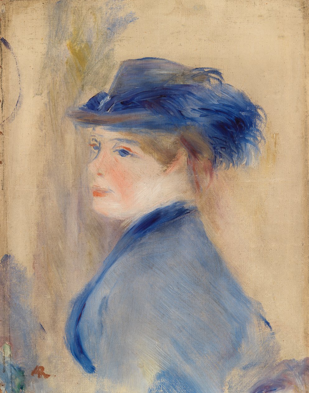 Busto di donna da Pierre Auguste Renoir