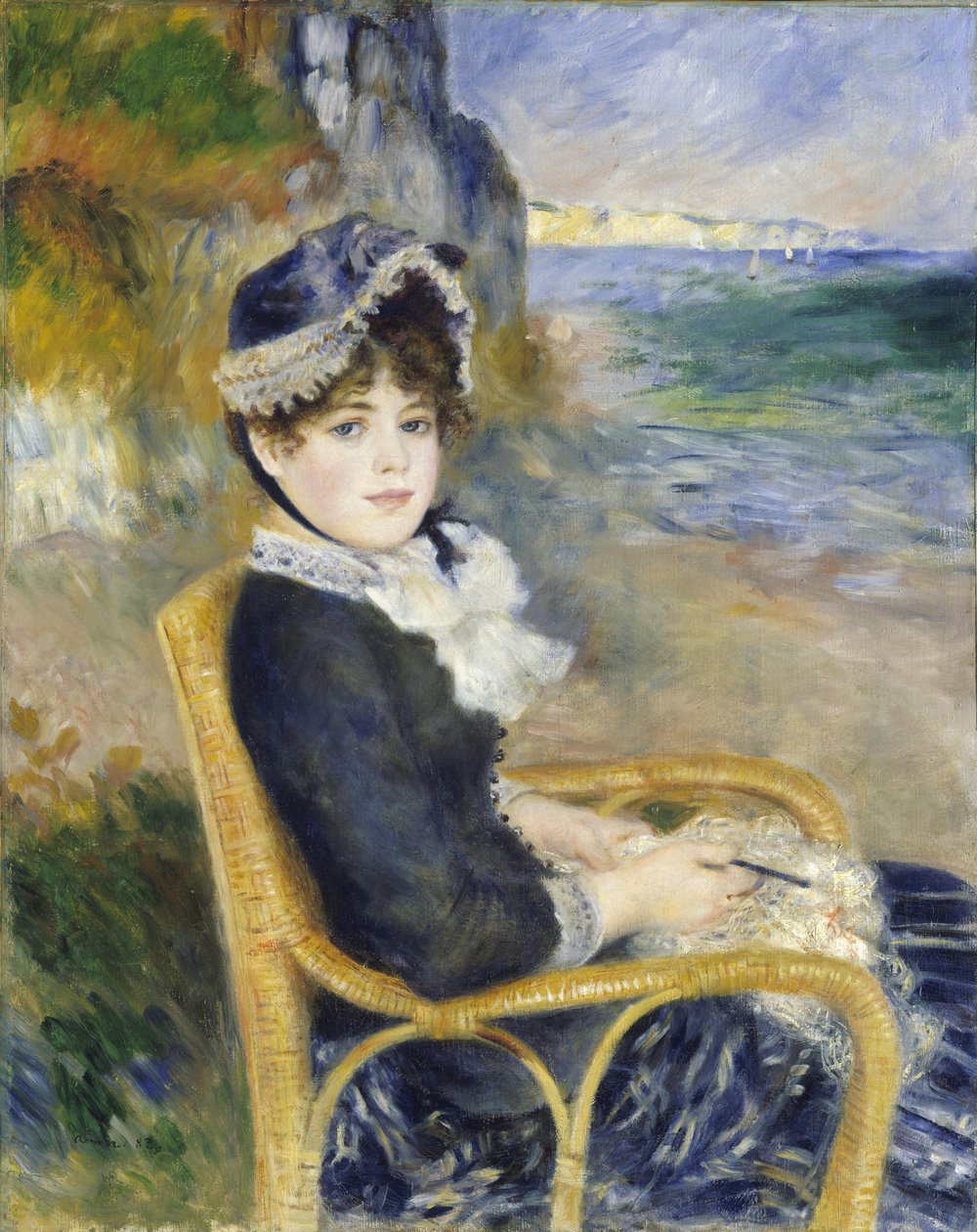 Sulla spiaggia, 1883 da Pierre Auguste Renoir