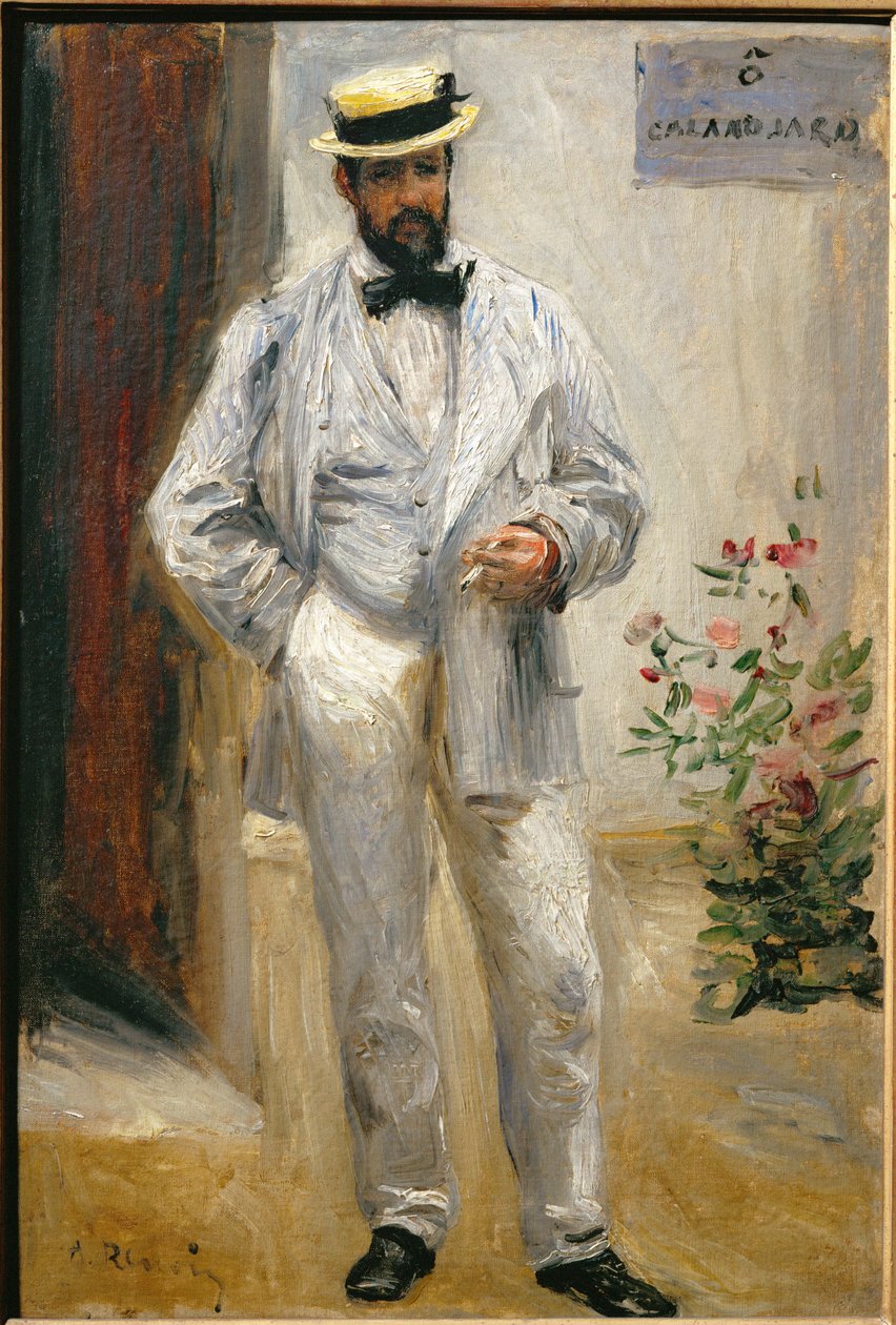 Charles Le Coeur (olio su tela) da Pierre Auguste Renoir