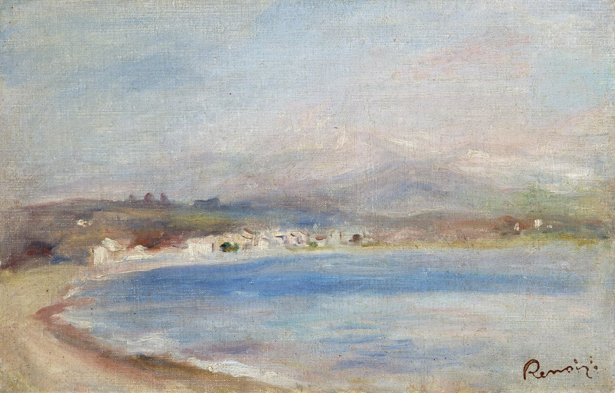 Cros de Cagnes, Mare, Montagne, c.1910 da Pierre Auguste Renoir