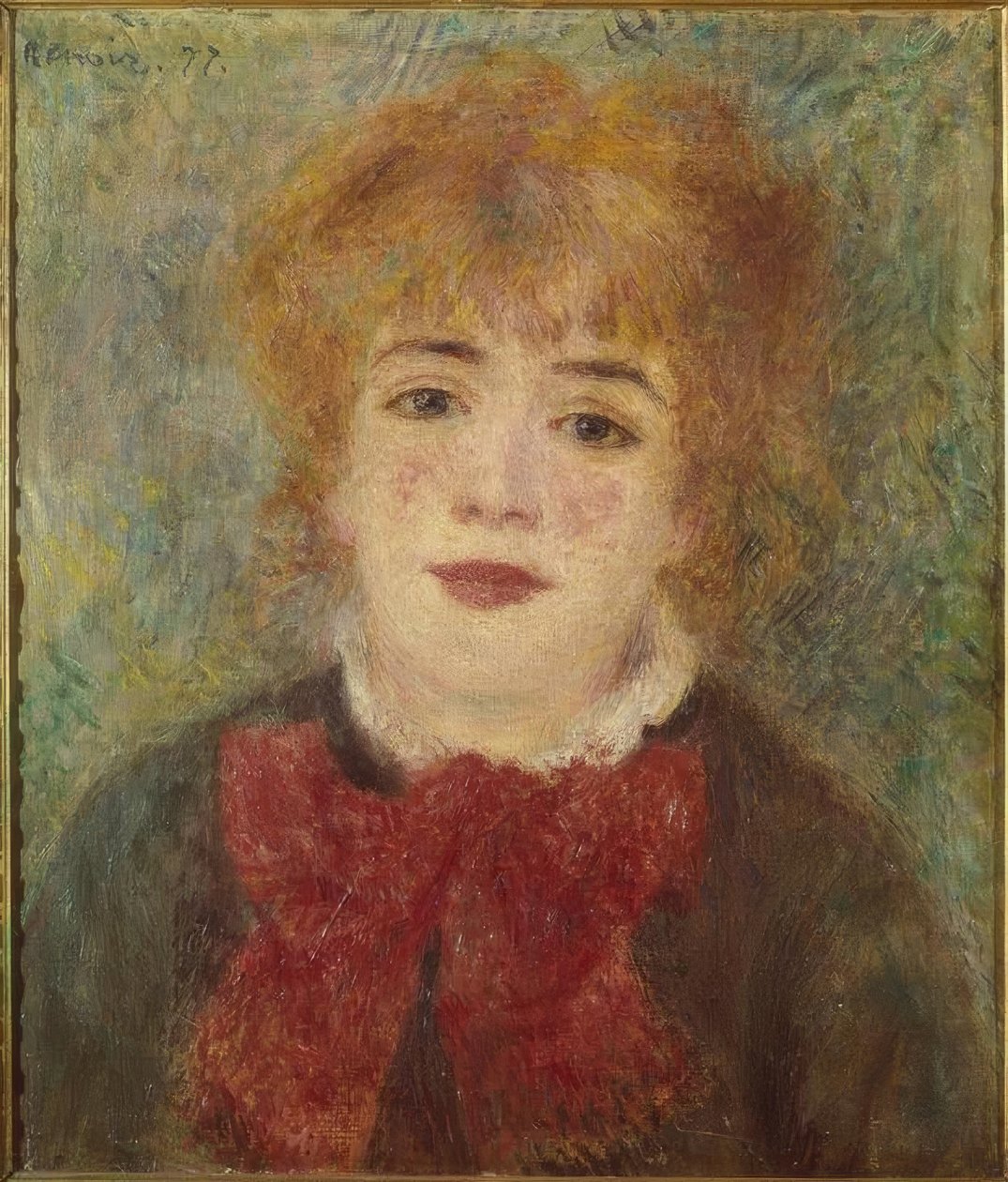 Ritratto di donna da Pierre Auguste Renoir