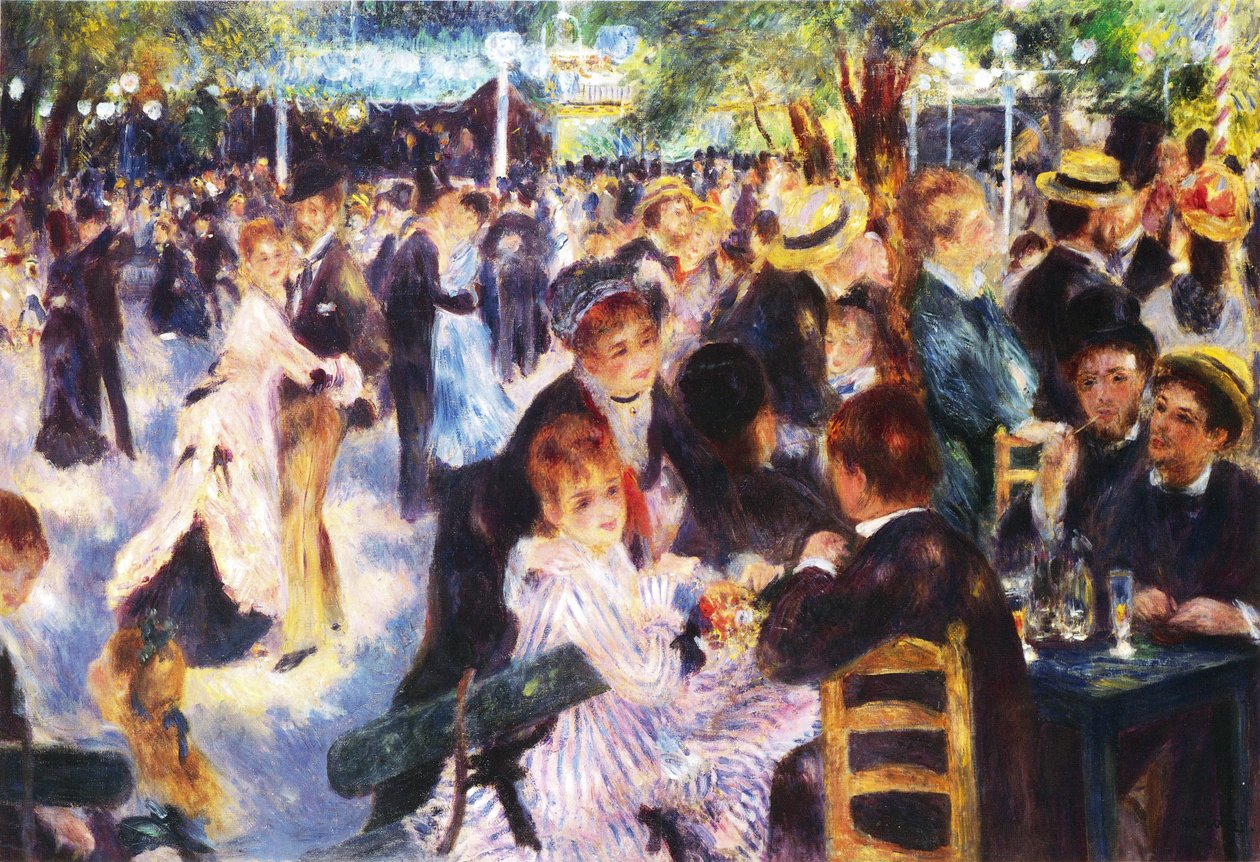 Ballo alla Mouline de la Galette da Pierre Auguste Renoir