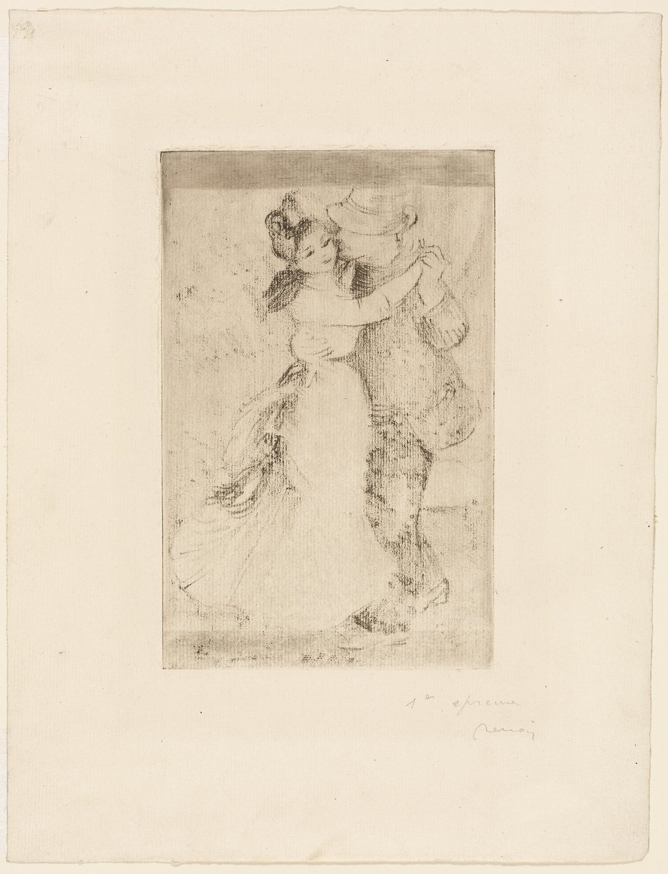 Danza in campagna, c.1890 da Pierre Auguste Renoir