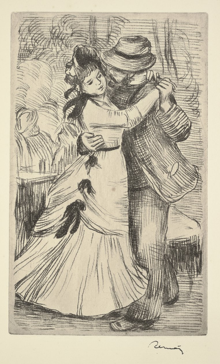 Danza in Campagna da Pierre Auguste Renoir