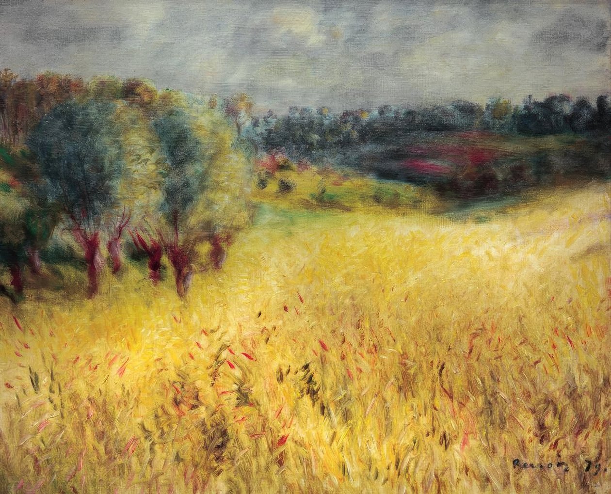 Il campo di grano da Pierre Auguste Renoir