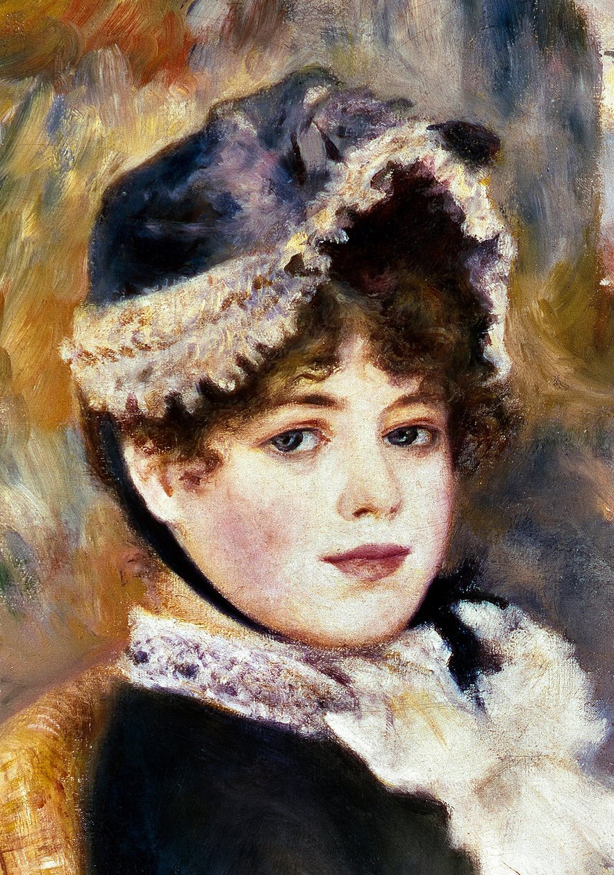 (dettaglio) Sulla spiaggia da Pierre Auguste Renoir