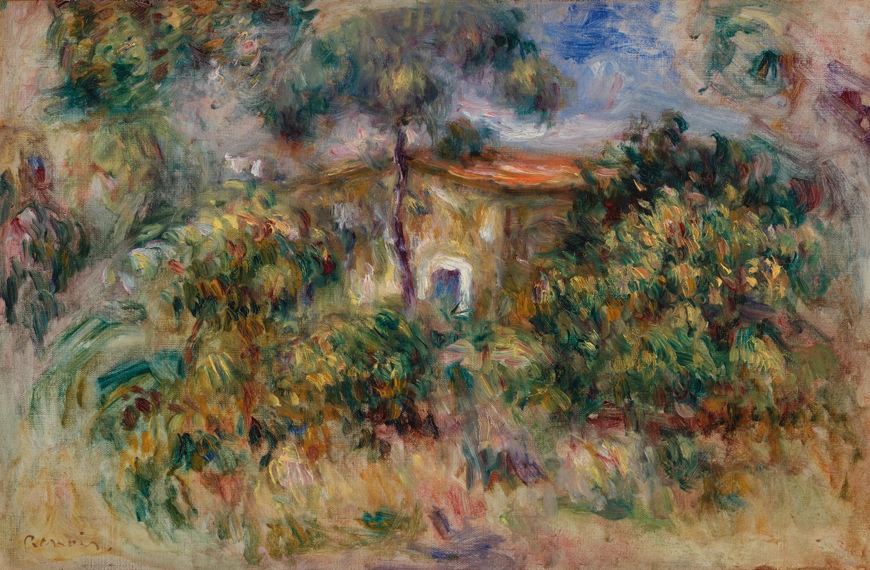 Cascina da Pierre Auguste Renoir