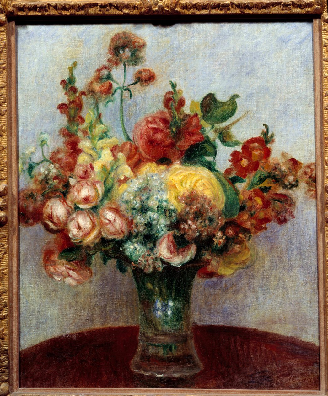 Fiori in un vaso da Pierre Auguste Renoir