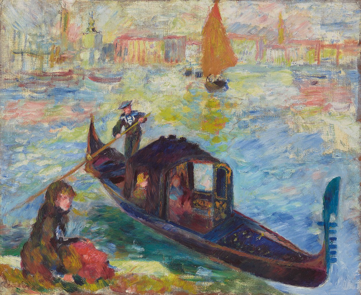 Gondola, Venezia da Pierre Auguste Renoir