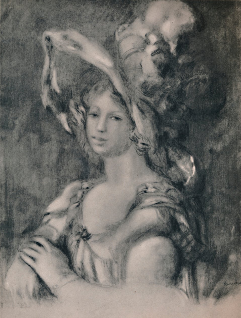 Ritratto a mezzo busto di Dieterle, c.1899, 1946 da Pierre Auguste Renoir