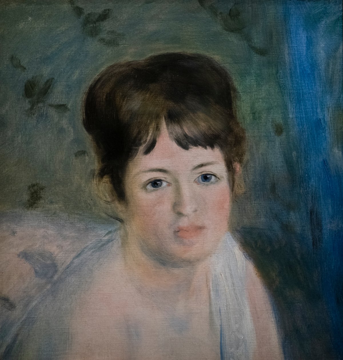 Testa di una donna da Pierre Auguste Renoir