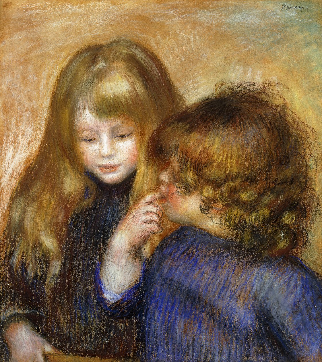 Jean e Coco, c.1902 da Pierre Auguste Renoir