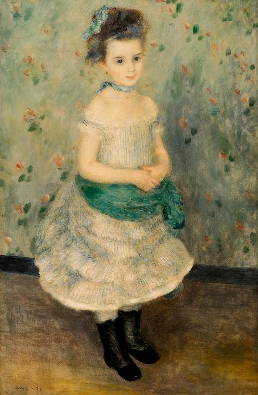 Jeanne Durand-Ruel da Pierre Auguste Renoir