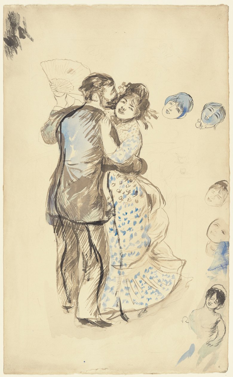 La danza in campagna da Pierre Auguste Renoir
