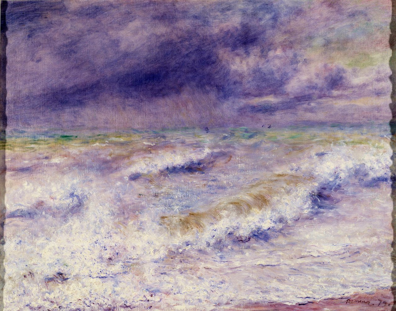 La Vague, Peinture de Pierre Auguste Renoir da Pierre Auguste Renoir