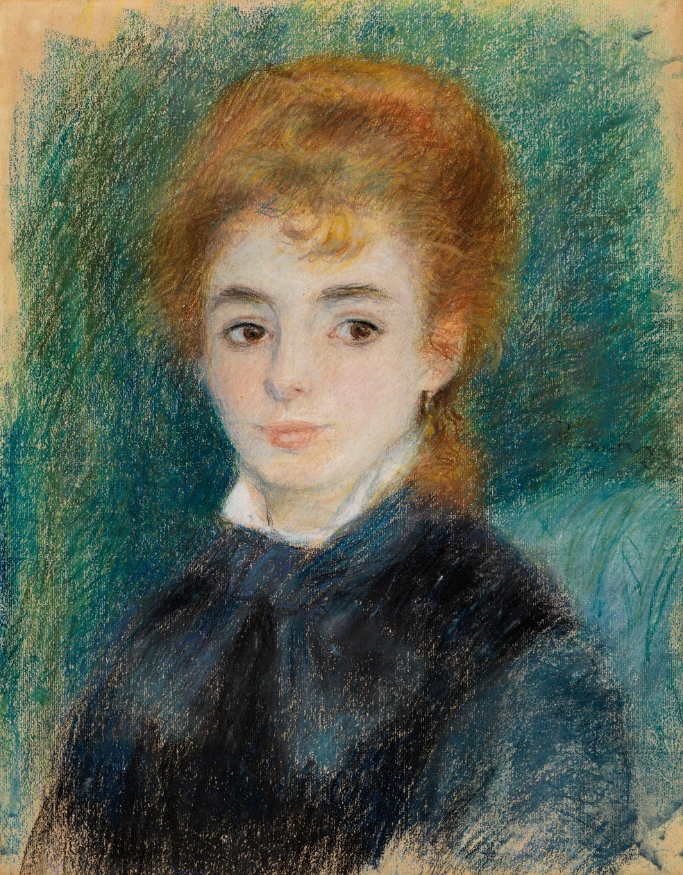 Signora dai Capelli Rossi, c.1875-78 da Pierre Auguste Renoir