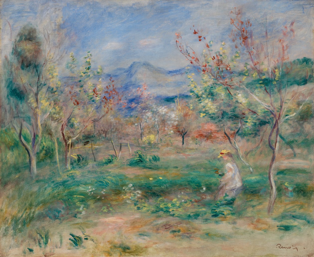 Paesaggio da Pierre Auguste Renoir