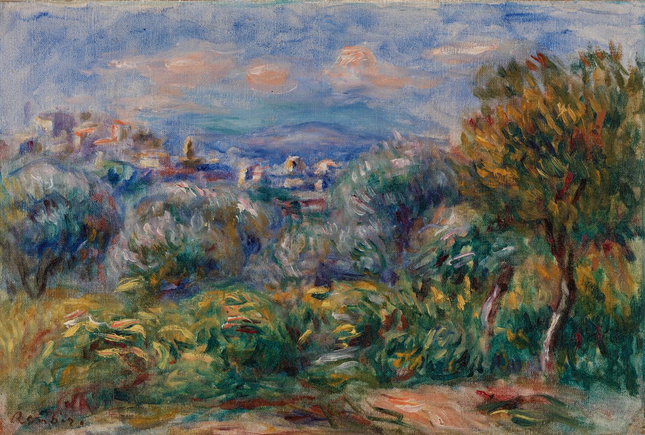 Paesaggio da Pierre Auguste Renoir