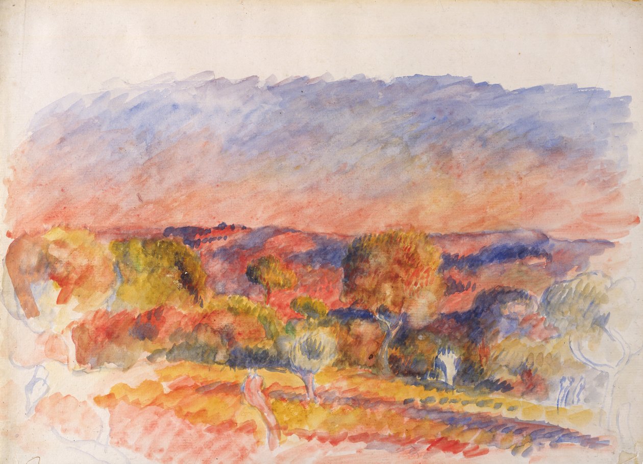 Paesaggio da Pierre Auguste Renoir