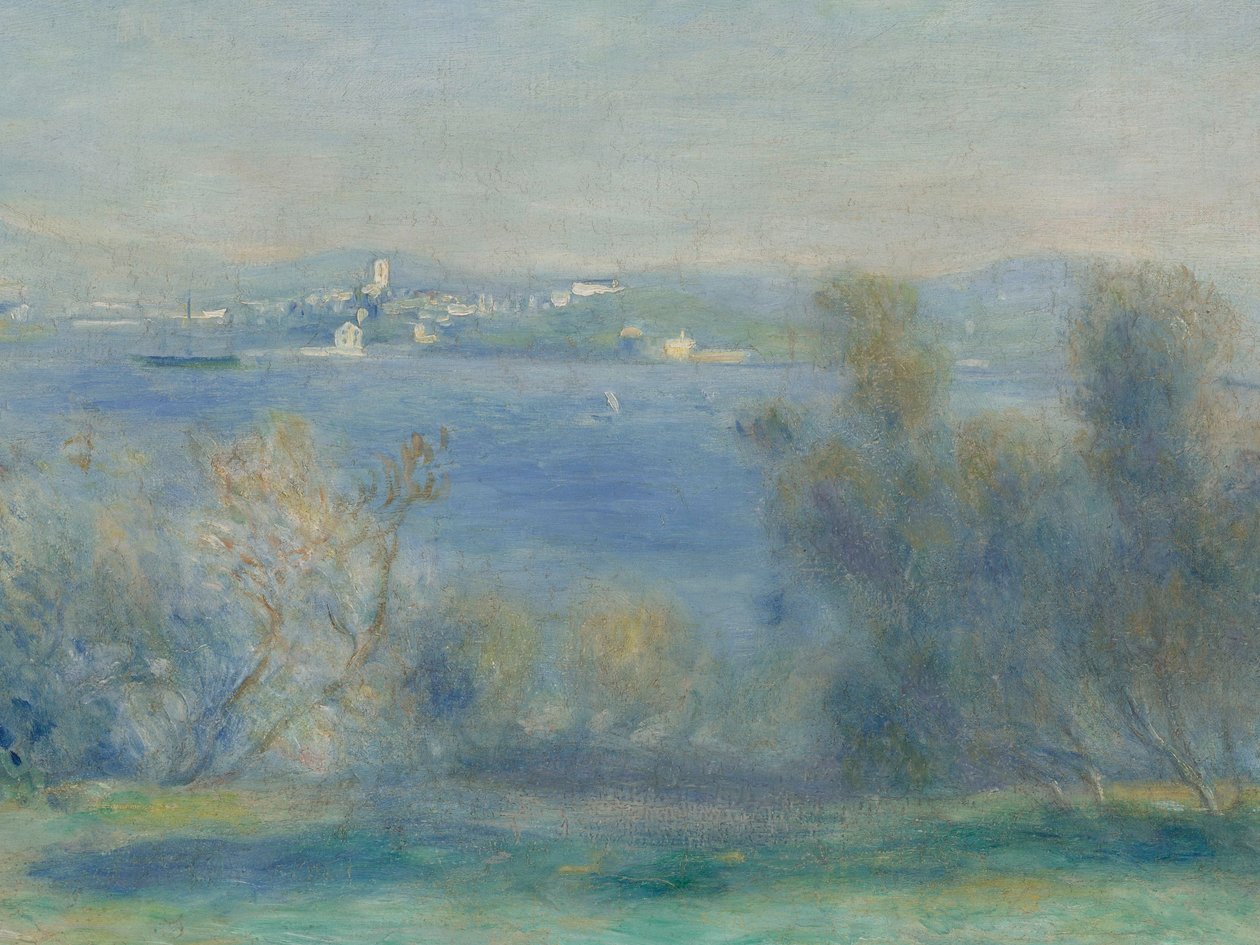 Paesaggio sul Mediterraneo (vista su Tolone) da Pierre Auguste Renoir