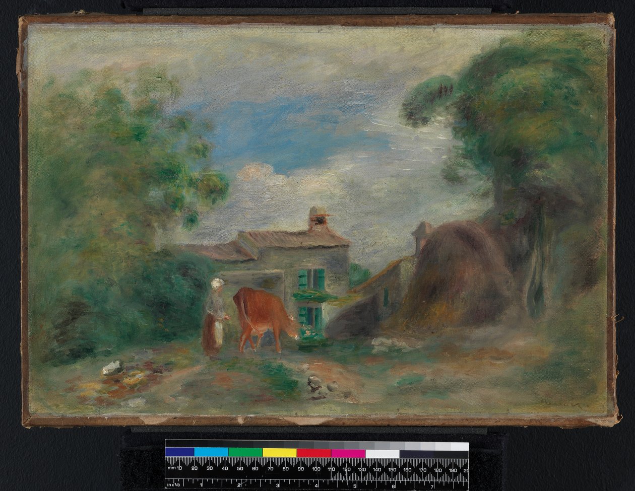Paesaggio con figure da Pierre Auguste Renoir