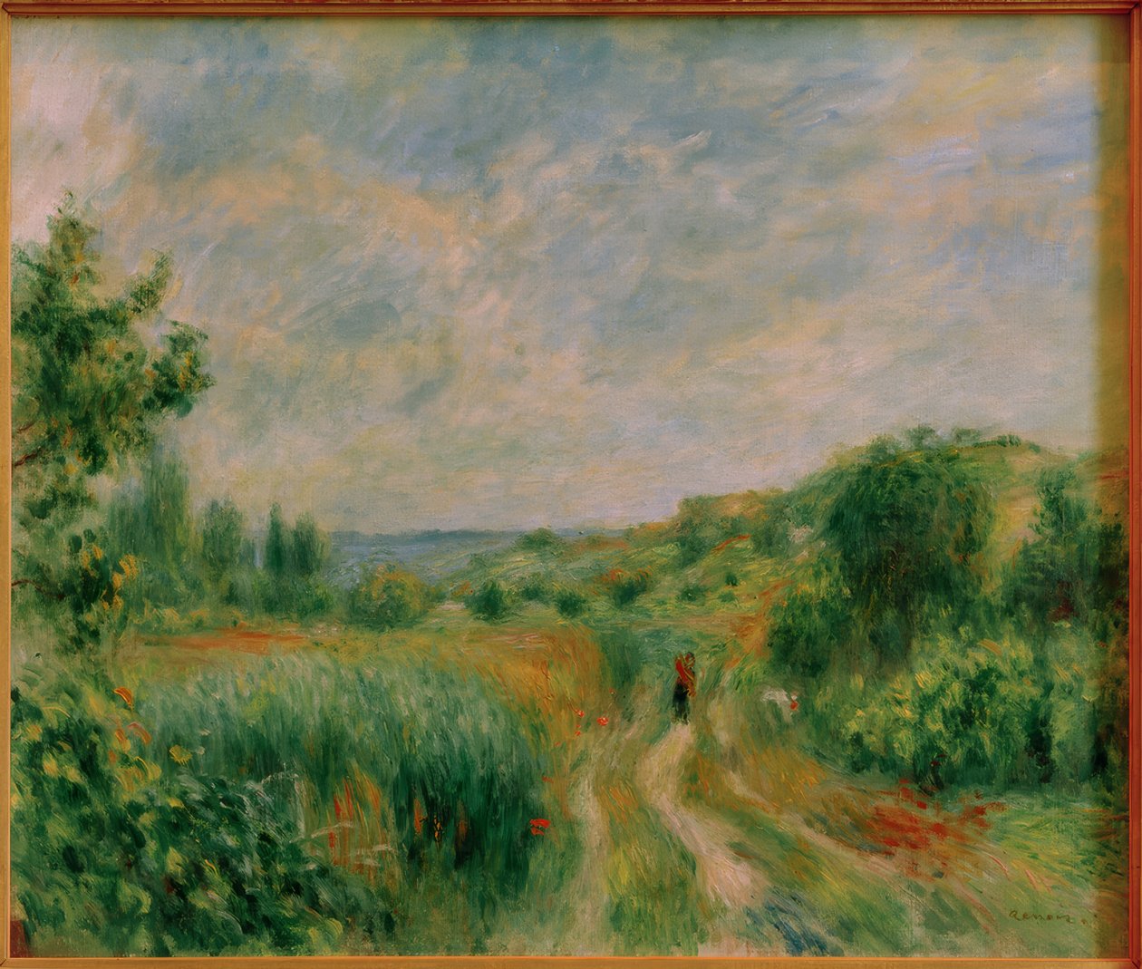 Paesaggio presso Essoyes da Pierre Auguste Renoir