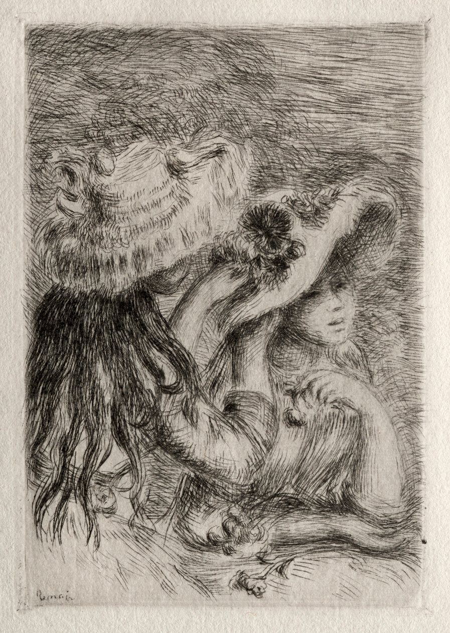 Le Chapeau épinglé, 1894 da Pierre Auguste Renoir