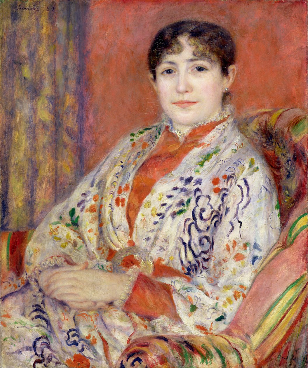 Madame Heriot, 1882 da Pierre Auguste Renoir